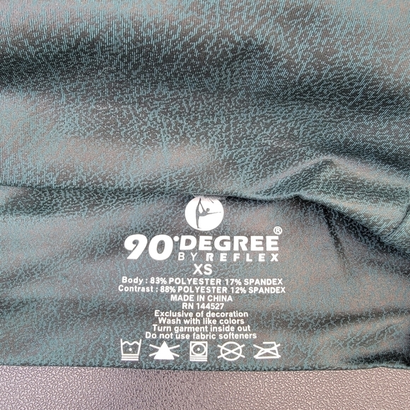 2/$20 90 Degree By Reflex Vintage Lux Cracked Faux Leather XS - Picture 10 of 10